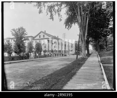 The Earlington, Richfield Springs, New York, zwischen 1890 und 1901. Stockfoto