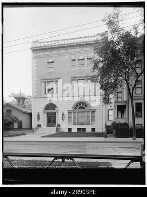 New Haven Colony Historical Society, New Haven, zwischen 1900 und 1906. Gegründet 1862 Stockfoto