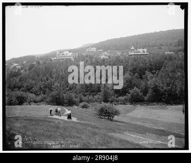 Sunset Park von den Golfplätzen, Catskill Mountains, New York, c1902. Stockfoto