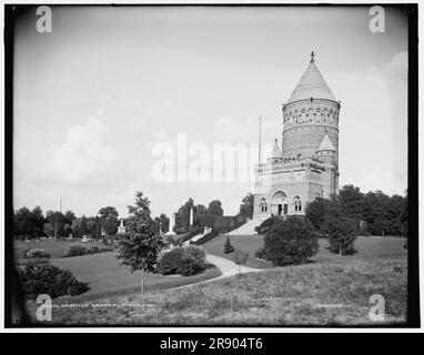 Garfield Memorial, Lake View Cemetery, Cleveland, zwischen 1900 und 1906. Stockfoto