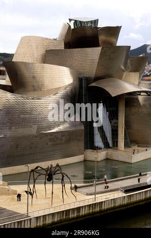 Bilbao, Bizkaia, Kantabrien, Spanien, Guggenheim Museum, Baskenland Stockfoto