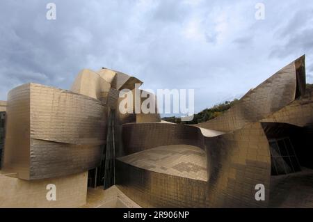 Bilbao, Bizkaia, Kantabrien, Spanien, Guggenheim Museum, Baskenland Stockfoto