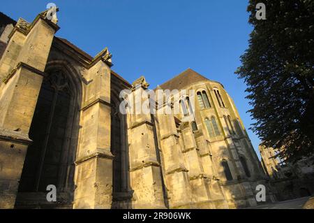 Kathedrale Noyon, Kathedrale Notre-Dame de, Oise, Picardie, Frankreich Stockfoto