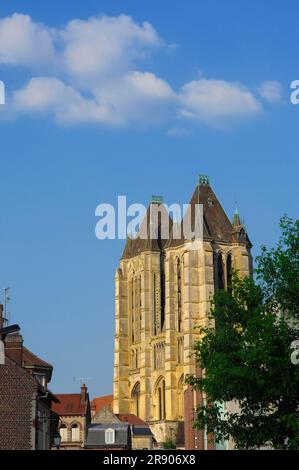 Kathedrale Noyon, Kathedrale Notre-Dame de, Oise, Picardie, Frankreich Stockfoto