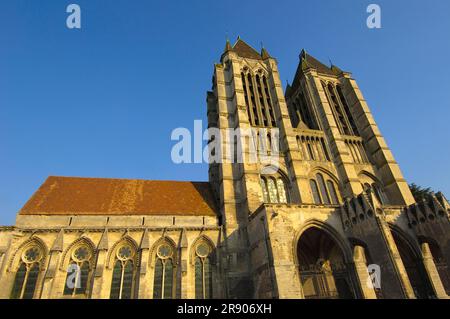 Kathedrale Noyon, Kathedrale Notre-Dame de, Oise, Picardie, Frankreich Stockfoto