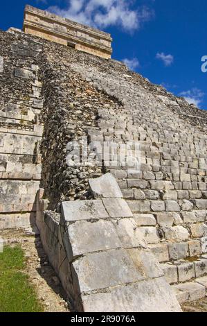 El Castillo, Pyramide von Kukulkan, Chichen Itza, Yucatan, Mexiko Stockfoto