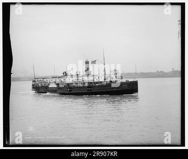 Steamer City of Mackinac, Detroit &amp; Cleveland Navigation Co., c1908. Stockfoto