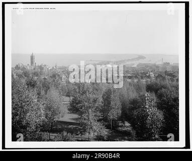 Duluth von Cascade Park, Minn., c1902. Stockfoto