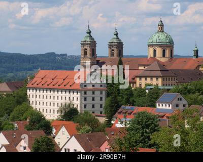 Die Basilika St. Martin im Weingarten (Württemberg) in Oberschwaben Stockfoto
