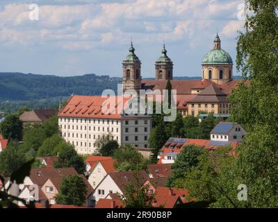 Basilika St. Martin in Weingarten in Oberschwabien, Universität für Bildung Stockfoto