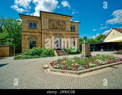 Haus Wahnfried, ehemaliger Wohnsitz von Richard Wagner, heute Richard Wagner Museum, Bayreuth, Bayern, Deutschland Stockfoto