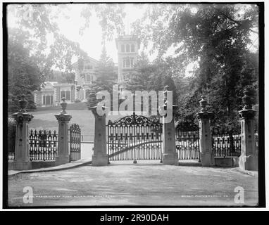 Wohnsitz von Hugh Allan, Esq., Montreal, zwischen 1890 und 1901. Stockfoto