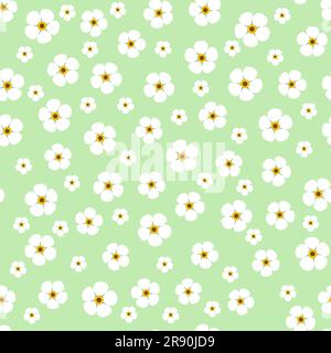 Nahtloses Blumenmuster. Vektorstruktur mit Blumen Stock Vektor