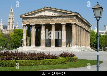 Theseus-Tempel, Volksgarten, Wien Österreich Stockfoto