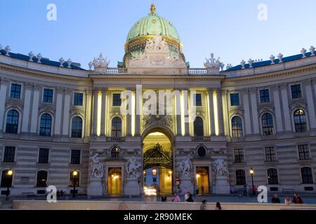 Hofburg Imperial Palace, Wien, Österreich Stockfoto