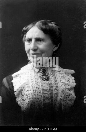 Boston, Massachusetts: 1904 Portrait von Krankenschwester, Erzieherin und Gründerin des amerikanischen Roten Kreuzes, Clara Barton. Stockfoto