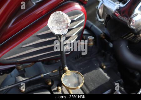 Juni 23. 2023. Budapest, Ungarn Harley-Davidson 120. Jubiläumsfestival. Europas größtes Motorradfestival im Puskás Arena Park der ungarischen Hauptstadt. Kredit: Ilona Barna BIPHOTONEWS/Alamy Live News Stockfoto