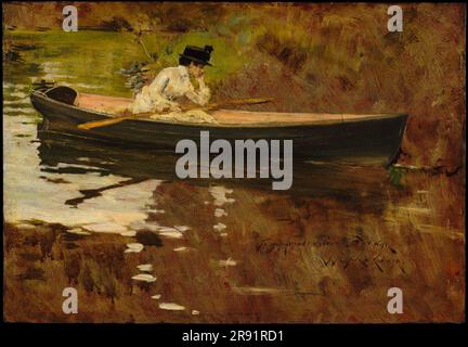 Alice Gerson im Prospect Park. William Merritt Chase. 1886 Stockfoto