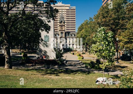 Memorial Park - Halifax - Nova Scotia - Mai 2023 Stockfoto