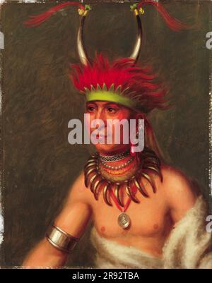 Monchousia, Kaw Chief, Illustration Stockfoto