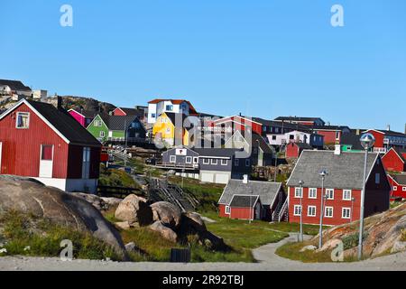 Ilulissat, Westgrönland Stockfoto