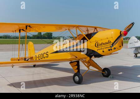 Aero C-104 auf der Pardubice Air Show 2023 in Pardubice, Tschechische Republik Stockfoto