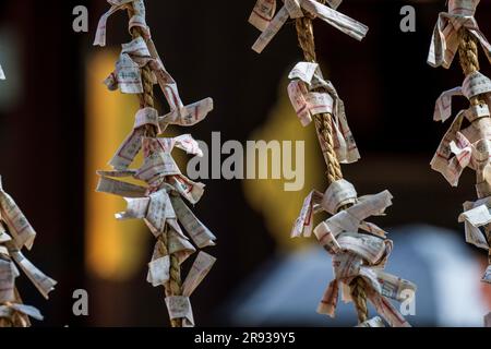 Sumiyoshi-taisha in Sumiyoshi-ku, Osaka, Präfektur Osaka, Japan Stockfoto