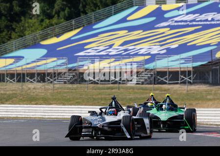 09 EVANS Mitch (nzl), Jaguar TCS Racing, Spark-Jaguar, Jaguar I – Time 6, Action während des 2023 Southwire Portland ePrix, 9. Tagung der ABB FIA Formel E-Weltmeisterschaft 2022-23, auf der Portland International Raceway vom 22. Bis 24. Juni 2023 in Portland, Vereinigte Staaten von Amerika Stockfoto