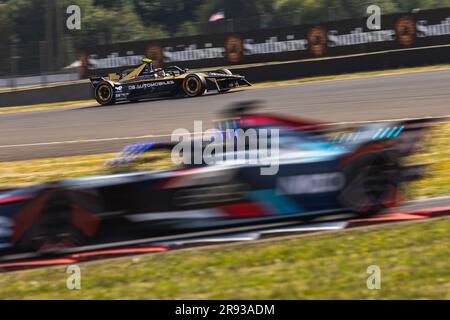 25 VERGNE Jean-Eric (FRA), DS Penske Formula E Team, Spark-DS, DS E-Tense FE23, Action während des 2023 Southwire Portland ePrix, 9. Tagung der ABB FIA Formel E World Championship 2022-23, auf der Portland International Raceway vom 22. Bis 24. Juni 2023 in Portland, Vereinigte Staaten von Amerika Stockfoto