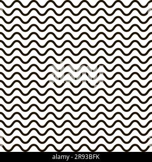 Abstrakter Vektor-Hintergrund mit Wellen Stock Vektor