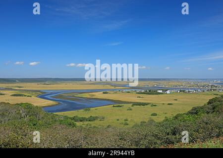 Kiritappu Feuchtgebiet im Herbst Stockfoto