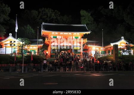 Yasaka-Schrein von Silvester Stockfoto