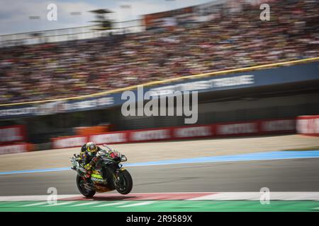 ASSEN – Marco Bezzecchi (ITA) über seine Ducati in Aktion während des MotoGP-Sprint-Rennens am 24. Juni 2023 auf der TT-Rennstrecke in Assen, Niederlande. ANP VINCENT JANNINK Stockfoto