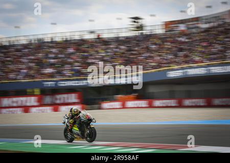ASSEN – Marco Bezzecchi (ITA) über seine Ducati in Aktion während des MotoGP-Sprint-Rennens am 24. Juni 2023 auf der TT-Rennstrecke in Assen, Niederlande. ANP VINCENT JANNINK Stockfoto