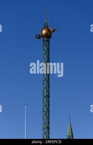 Kopenhagen, Vergnügungspark Tivoli // Kopenhagen, Tivoli Gärten, Vergnügungspark Stockfoto