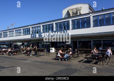 Kopenhagen, Vesterbro Øst, ehemaliges Schlachthofgelände, heute Freizeit- und Gastrozone // Kopenhagen, Vesterbro Øst, ehemalige Schlachthausgegend, tod Stockfoto