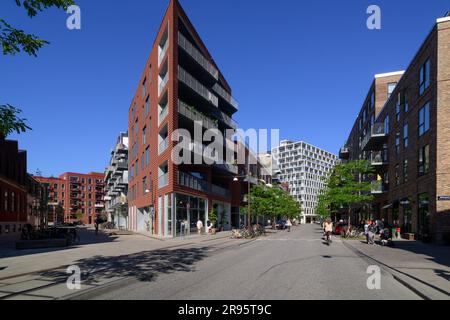 Kopenhagen, Stadtentwicklungsgebiet Nordhavn // Kopenhagen, Stadtentwicklungsgebiet Nordhavn Stockfoto