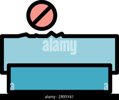 Perfektionismusabhängige Ikone. Konturperfektionismus süchtig Vektorsymbol für Webdesign isoliert auf weißem Hintergrund flach Stock Vektor