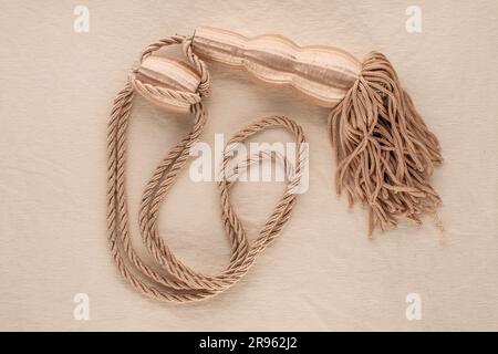 Quasten und Fransen für Gardinen Stockfotografie - Alamy