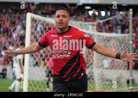 Curitiba, Brasilien. 24. Juni 2023. PR, gültig für die Campeonato Brasileiro Série A. Guthaben: Carlos Pereyra/FotoArena/Alamy Live News Stockfoto