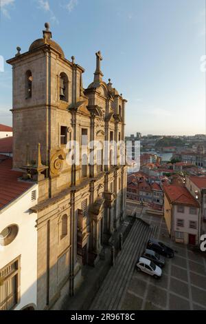 Kirche Igreja de Sao Lourenco oder Igreja dos Grilos, Porto, Portugal Stockfoto