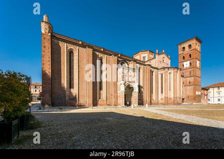 Kathedrale von Asti, Cattedrale di Santa Maria Assunta, Asti, Monferrato, Piemont, Italien Stockfoto