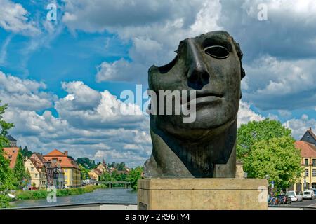 Bronzeskulptur Centurione I von Igor Mitoraj, Bamberg, Bayern, Deutschland Stockfoto