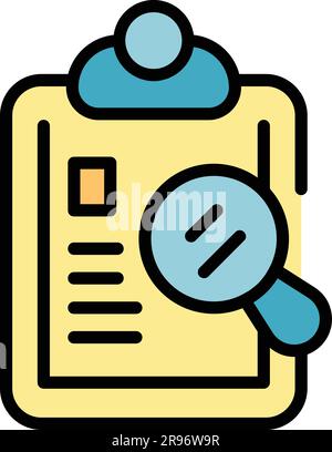 Symbol für die Zwischenablage regulierter Produkte. Vektorsymbol für die Zwischenablage regulierter Produkte für Webdesign isoliert auf weißem Hintergrund Stock Vektor
