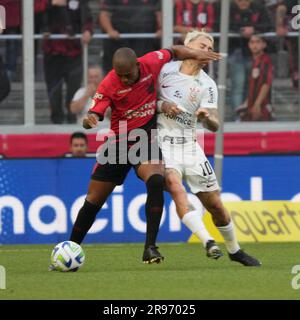 Curitiba, Brasilien. 24. Juni 2023. PR, gültig für die Campeonato Brasileiro Série A. Guthaben: Carlos Pereyra/FotoArena/Alamy Live News Stockfoto