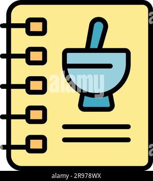 Menü-Symbol „Café“. Vektorsymbol für Outline Cafe-Menü für Webdesign isoliert auf weißem Hintergrund Stock Vektor