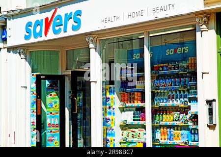 Savers Store, Goodramgate, York, Yorkshire, England Stockfoto