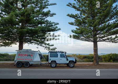 Colt und ihre Besitzer in Australien Stockfoto