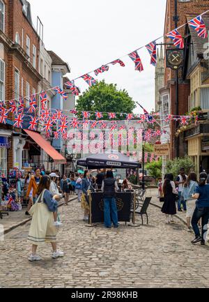 Der königliche Bezirk von Windsor Stockfoto