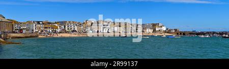Sonniges St. Ives im Oktober Stockfoto
